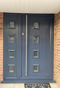 contemporary composite door