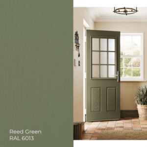 green composite door