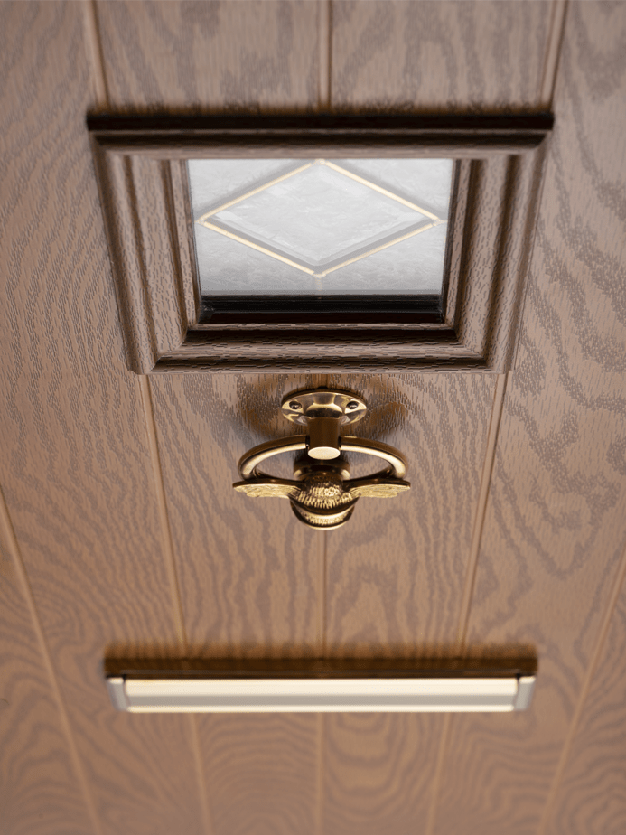 Cottage Features 6 - Oak Letterbox & Bee