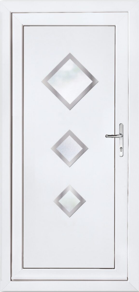 Modern 5123 - Modern UPVC Door Styles (Right)
