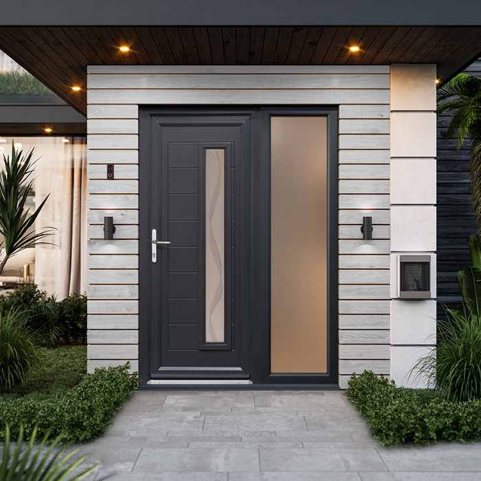 Modern UPVC Door Styles